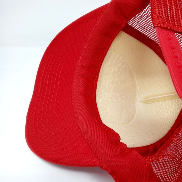 Vintage North Dakota Bison Nature Adjustable Snapback Mesh Trucker Hat Cap - Picture 6 of 7